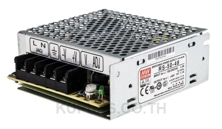 พาวเวอร์ซัพพลาย (Switching Power Supply) Mean Well RS-50-48 52.8 W เอาต์พุต 48 V 1.1 A