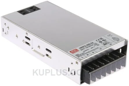 พาวเวอร์ซัพพลายติดลอย (แชสซี/โอเพนเฟรม) Mean Well HRPG-300-24RS 336 W เอาต์พุต 24 V