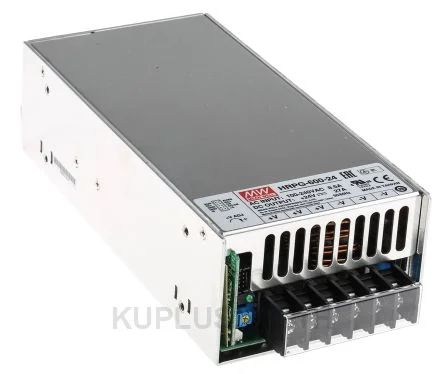พาวเวอร์ซัพพลายติดลอย (แชสซี/โอเพนเฟรม) Mean Well HRPG-600-24RS 648 W เอาต์พุต 24 V