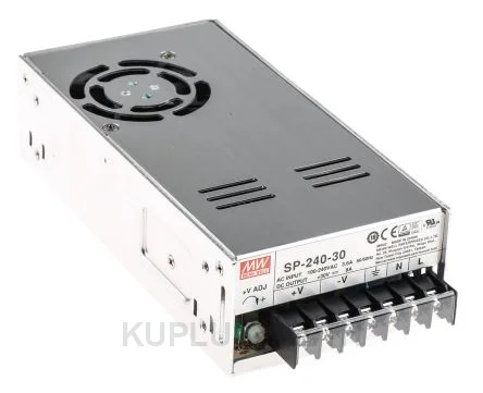 พาวเวอร์ซัพพลายติดลอย (แชสซี/โอเพนเฟรม) Mean Well SP-240-30RS 240 W เอาต์พุต 30 V