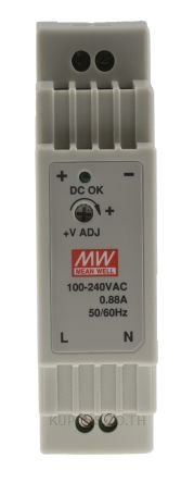 15W Din Rail Single O/P Class2 5V2.4A