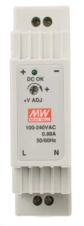 พาวเวอร์ซัพพลายเกาะราง (ติดรางปีกนก DIN) Mean Well DR-15-12 15 W เอาต์พุต 12 V 1.25 A
