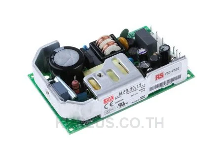 พาวเวอร์ซัพพลายติดลอย (แชสซี/โอเพนเฟรม) Mean Well MPS-30-15