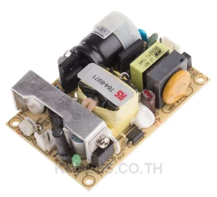 พาวเวอร์ซัพพลายติดลอย (แชสซี/โอเพนเฟรม) Mean Well EPS-25-7.5 26 W เอาต์พุต 7.5 V