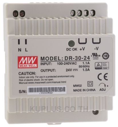 Switching Din Rail 24V-30W