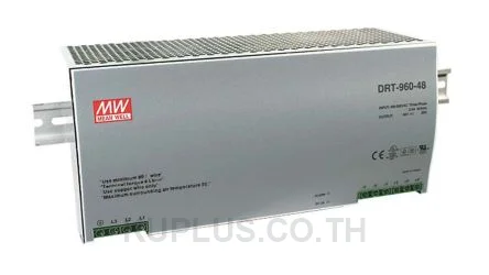 พาวเวอร์ซัพพลายเกาะราง (ติดรางปีกนก DIN) Mean Well DRT-960-24 960 W เอาต์พุต 24 V 40 A