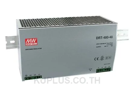 พาวเวอร์ซัพพลายเกาะราง (ติดรางปีกนก DIN) Mean Well DRT-480-24 480 W เอาต์พุต 24 V 20 A
