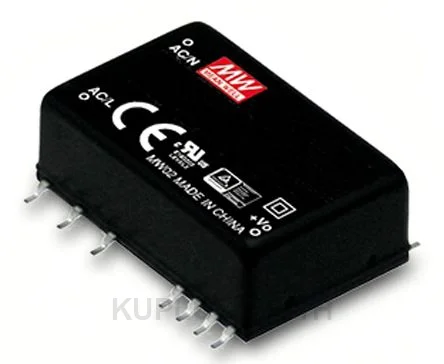 พาวเวอร์ซัพพลายติดลอย (แชสซี/โอเพนเฟรม) Mean Well IRM-01-24SMD 1 W เอาต์พุต 24 V