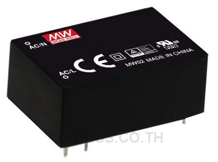 พาวเวอร์ซัพพลายติดลอย (แชสซี/โอเพนเฟรม) Mean Well IRM-02-15 2 W เอาต์พุต 15 V 133 mA