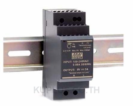 HDR-30-48, DIN Rail Power Supply, 90%, 48V, 750mA, 36W, Adjustable