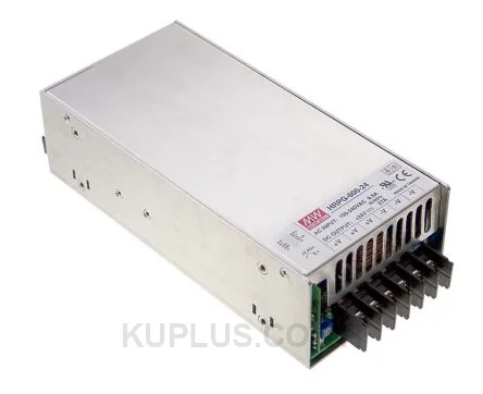 Mean Well HRPG-600-7.5RS, 600W Embedded Switch Mode Power Supply SMPS, 7.5V dc, Enclosed