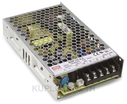 Mean Well, 75W Embedded Switch Mode Power Supply SMPS, 15V dc, Enclosed