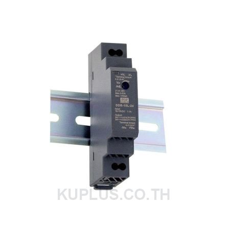 DDR-15L-5, DIN Rail Type DC-DC Converter, 85%, 5V, 3A, 15W, Adjustable