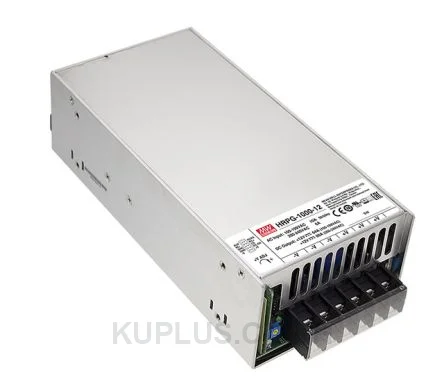 Mean Well HRPG-1000-48, 1 Output Embedded Switch Mode Power Supply, 1.08kW, 48V, 21A