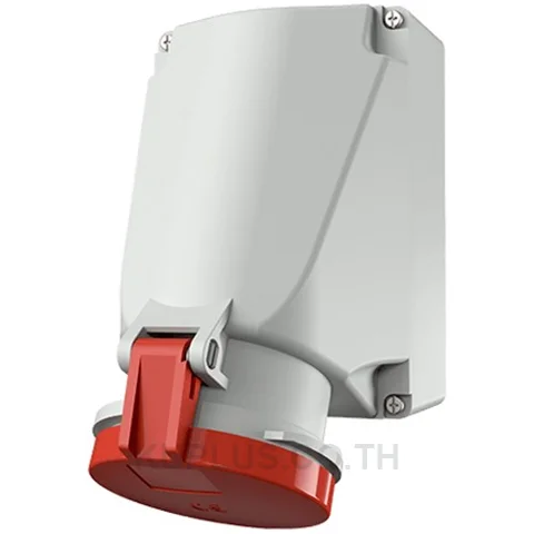 1145A Mennekes Wall Mounted Receptacle 63A 5P 6H 400V IP44