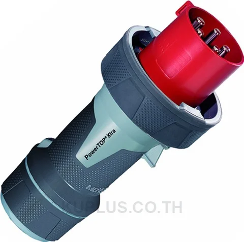 13212 Mennekes Power Top Xtra Plug 63A 5P 400V 6H IP67