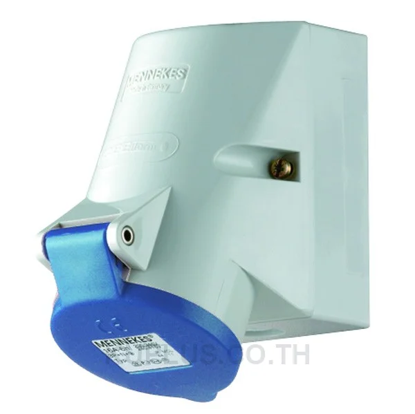 1720, เต้ารับติดผนัง 16A 3P 230V IP44 พร้อม TwinCONTACT