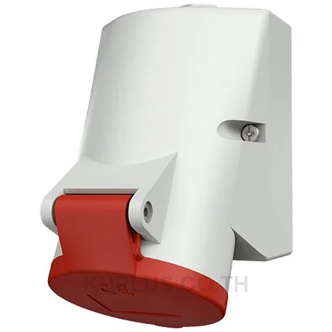 3331 Mennekes Wall Mounted Receptacles 16A 5P 6H 400V IP44 with TwinCONTACT