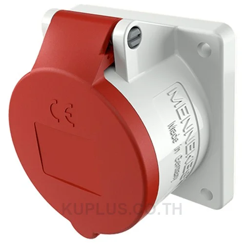 3385, เต้ารับติดแผง 16A 5P 400V 6H IP44 พร้อม TwinCONTACT