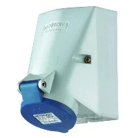 420, เต้ารับติดผนัง 32A 3P 230V 6H IP44 พร้อม TwinCONTACT