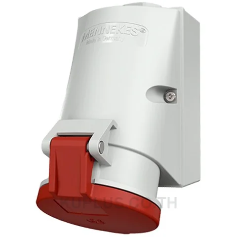 422 Mennekes Wall Mounted Receptacles 32A 5P 6H 400V IP44 with TwinCONTACT