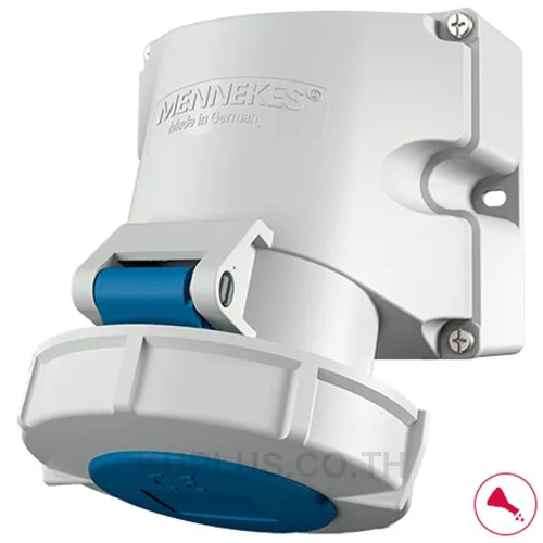 9151, เต้ารับติดผนัง 32A 3P 230V 6H IP67 พร้อม TwinCONTACT