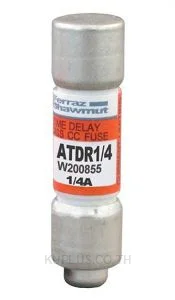 Fuse Amp-Trap Class CC, Motor Duty, 600V, 1/4A,