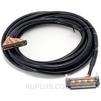 Connection cable; PLC 40-pin I/O connector to 32-point terminal block; 5 m
