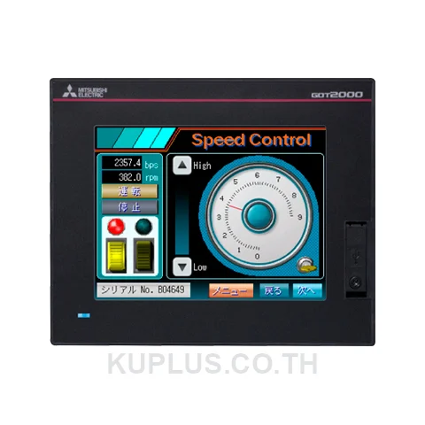 หน้าจอทัชสกรีน รุ่น  GT2105-QTBDS  ขนาด 5.7 inch, TFT color screen, Communication port: RS-232, RS-422/485