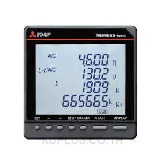 Mitsubishi ME96SSEB-MB Multi-Measuring Instrument (Power Meter), MODBUS RTU, LCD with LED backlight