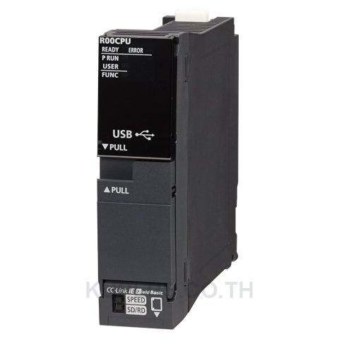 PLC iQ-R CPU module; 4096 I/O; 31,3 ns/com.; 10k steps