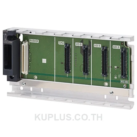 PLC iQ-R Series; Main Base Unit, 3-slot