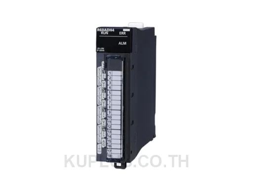 โมดูลอนาล็อกอินพุต iQ-R Mitsubishi R60ADH4 4 ช่อง