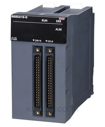 Mitsubishi R60DA16-G, iQ-R Series Analog output, 16 ch