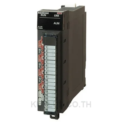 โมดูลอนาล็อกเอาต์พุต iQ-R Mitsubishi R60DAI8