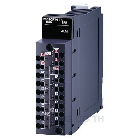PLC iQ-R Series Temperature Control Module; 4 channels RTD; spring clamp