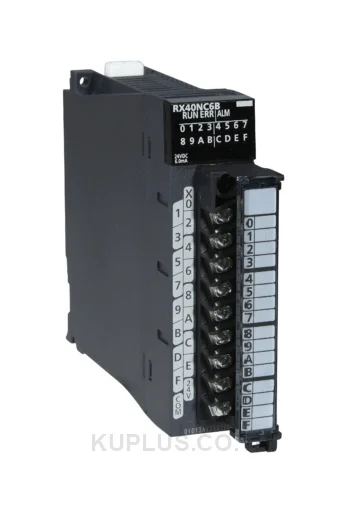 โมดูลอินพุตดิจิทัล iQ-R Mitsubishi RX40NC6H
