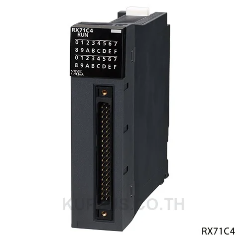 โมดูลอินพุตดิจิทัล iQ-R Mitsubishi RX71C4 อินพุต 32 จุด 5-12 V DC