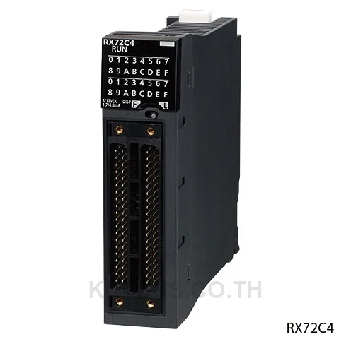 โมดูลอินพุตดิจิทัล iQ-R Mitsubishi RX72C4 อินพุต 64 จุด 5-12 V DC