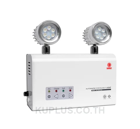 Emergency Light LED Cap 12V-5.0AH 2.5 hrs Backup [ สินค้ายกเลิกผลิต มีรุ่นแทน ]