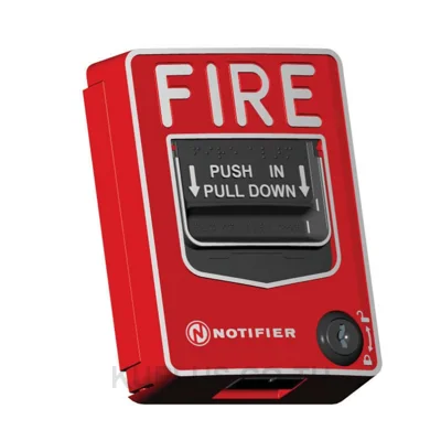 Notifier SingleAction Manual Pull Station รุ่น NBG-12S สวิตช์ฉุกเฉิน ปุ่มกดสัญญาณแจ้งเหตุเพลิงไหม้ แบบดึงมือ อุปกรณ์แจ้งเหตุเพลิงไหม้ เตือนภัย