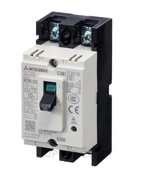เบรกเกอร์ MCCB Mitsubishi NF30-CS 2P 10A พิกัดตัดกระแสลัดวงจร 2.5kA