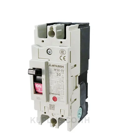 เบรกเกอร์ MCCB Mitsubishi NF32-SV 2P 16A พิกัดตัดกระแสลัดวงจร 7.5kA
