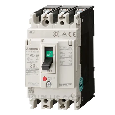 เบรกเกอร์ MCCB Mitsubishi NF32-SVF 3P 30A พิกัดตัดกระแสลัดวงจร 2.5kA