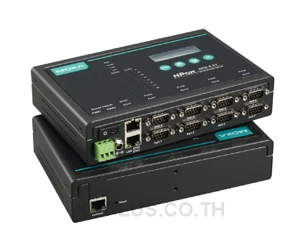 เซอร์เวอร์แปลงพอร์ตซีเรียลเป็นอีเทอร์เน็ต (Serial Device Server) MOXA NPort5610-8 8 พอร์ต RS-232