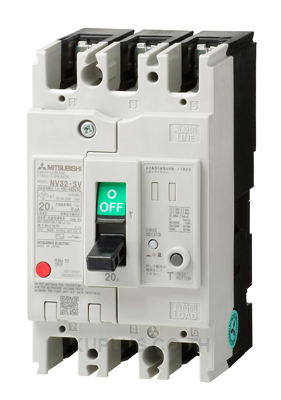 NV32-SVF 3P 30A 100-440V 30MA : ELCB