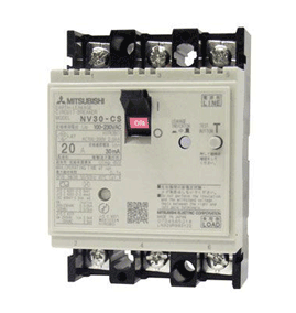 เบรกเกอร์กันดูด (ELCB) Mitsubishi NV250-CW 3P 225A