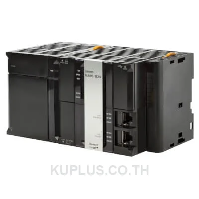 Sysmac NJ5 CPU with Database Connectivity, 20MB memory, built-in EtherCAT (16 servo axes, in total 192 EtherCAT nodes) and  EtherNet/IP
