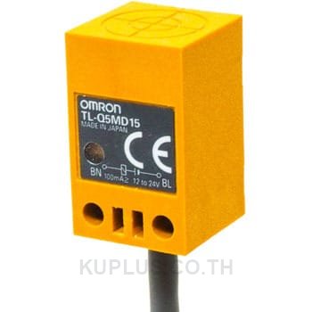 Inductive proximity sensor, cuboid 25 x 25 mm, 7 mm, unshielded, DC-wire, NC, different frequency, 2 m cable