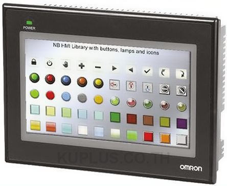 Touch screen HMI, 7 inch WVGA (800 x 480 pixel), TFT color, Ethernet + USB Host